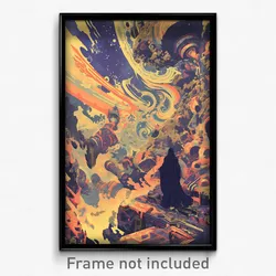 Hebrew Movie Poster - Tremendous Rapids (Israel Retro Film Art Print)