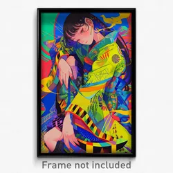 Art Poster - Exotic Mirror (Psychedelic Trippy Weird 11x17 Print)