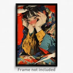 Korean Movie Poster - Boy Feeling Disheartened, Worldly Layered Clothes (Print)