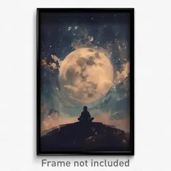 Art Poster - A Parallel Universe Where Gravity Pulls Upward