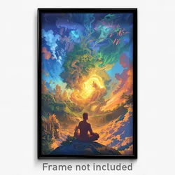 Art Poster - Lavish Respite (Psychedelic Trippy Weird 11x17 Print)