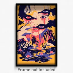 Icelandic Movie Poster - Extra Small Scar (Iceland Retro Film Art Print)