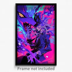 Anime Art Poster - Man Feeling Obstinate Wearing Warlike Mini Hat (Print)