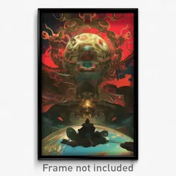Movie Art Poster - Imaginary Kingdom (Psychedelic Retro Weird Film Print)