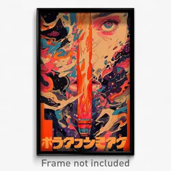 Icelandic Movie Poster - Wire Frame Sound (Iceland Retro Film Art Print)