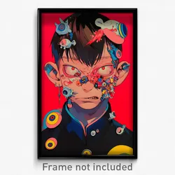 Art Poster - Boy Feeling Suspicious Wearing Zesty Brooch (Art Print)