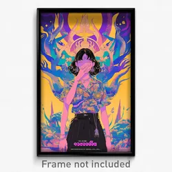 Thai Movie Poster - Girl Feeling Serenity, Vivid Borrowed Garments (Art Print)