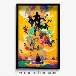 Thai Movie Poster - Fancy Land (Thailand Psychedelic Art Retro Film Print)