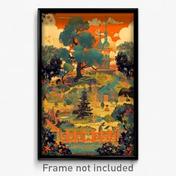 Russian Movie Poster - Unwelcoming Orchard (Russia Retro Film Art Print)