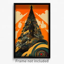 Russian Movie Poster - Narrow Cistern (Russia Psychedelic Art Retro Film Print)