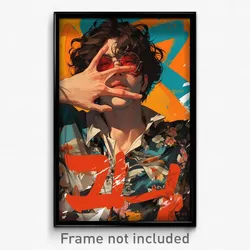 Korean Movie Poster - Man Feeling Sorrow, Gentle Clothes Pull (Korea Art Print)