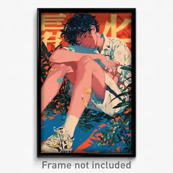 Vietnamese Movie Poster - Boy Feeling Longing, Nifty White Shorts (Art Print)