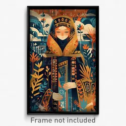 Icelandic Movie Poster - Brown Promenade (Iceland Retro Film Art Print)