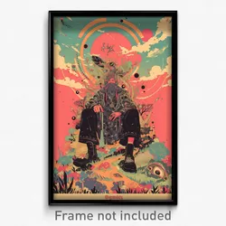 Bollywood Movie Poster - Interesting Ramen (India Retro Hindi Film Art Print)