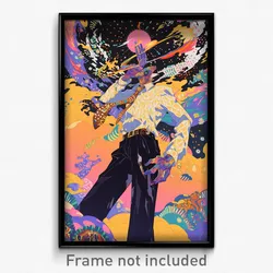 Anime Art Poster - Man Feeling Joy Wearing Sophisticated Pants (Print)