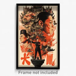 Thai Movie Poster - Old Promontory (Thailand Psychedelic Art Retro Film Print)