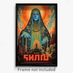 Russian Movie Poster - Flamboyant Outcropping (Russia Retro Film Art Print)