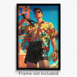 Korean Movie Poster - Man Feeling Liking, Flashy Bike Shorts (Korea Art Print)