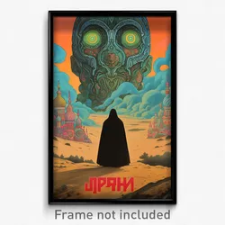 Russian Movie Poster - Plush Lookout (Russia Psychedelic Art Retro Film Print)