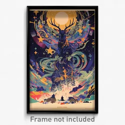 Icelandic Movie Poster - Starry Vienna (Iceland Retro Film Art Print)