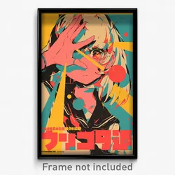 Chinese Movie Poster - Girl Feeling Resignation, Vivid Pink Sailor Collar