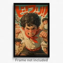 Thai Movie Poster - Boy Feeling Infuriated, Imaginative Red Scrunchie (Print)
