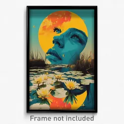 Vietnamese Movie Poster - Notable Pond (Vietnam Retro Film Art Print)