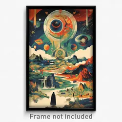 Icelandic Movie Poster - Polished Path (Iceland Retro Film Art Print)