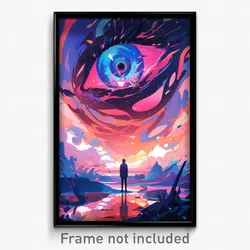 Icelandic Movie Poster - Creative Anime (Iceland Retro Film Art Print)