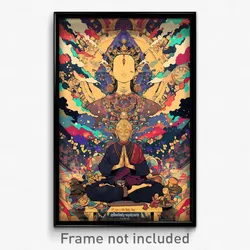 Thai Movie Poster - Memorable Stained Glass (Thailand Retro Film Art Print)