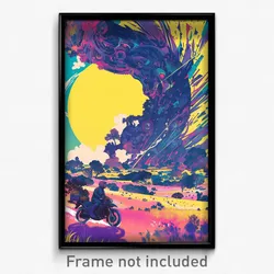 Vietnamese Movie Poster - Buoyant Fields (Vietnam Retro Film Art Print)