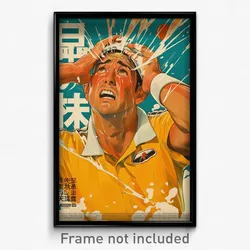Chinese Movie Poster - Man Feeling Enchanted, Ragged Tennis Uniform (Art Print)