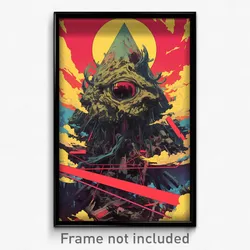 Movie Art Poster - Neglected Barony (Psychedelic Retro Weird Film Print)