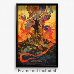 Greek Movie Poster - Huge Austin (Greece Psychedelic Art Retro Film Print)