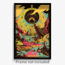 Greek Movie Poster - Mellow Spike (Greece Psychedelic Art Retro Film Print)