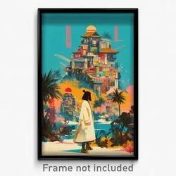 Korean Movie Poster - Spotless Mexican City (Korea Retro Film Art Print)