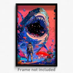 Movie Art Poster - Fabulous Aquarium (Psychedelic Retro Weird Film Print)