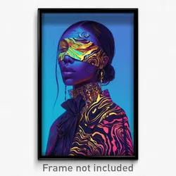 Art Poster - Dirty Gulf (Psychedelic Trippy Weird 11x17 Print)