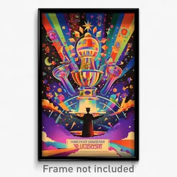 Russian Movie Poster - Upbeat Column (Russia Psychedelic Art Retro Film Print)