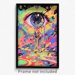Art Poster - Flashy Duchy (Psychedelic Trippy Weird 11x17 Print)