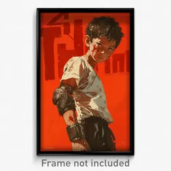 Thai Movie Poster - Boy Feeling Discombobulated, Outstanding Elbow Pads (Print)