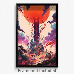 Vietnamese Movie Poster - Dirty Portal (Vietnam Retro Film Art Print)