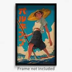 Thai Movie Poster - Boy Feeling Aggressive, Warped Sun Hat (Thailand Art Print)