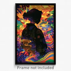 Greek Movie Poster - Wavy Repository (Greece Psychedelic Art Retro Film Print)