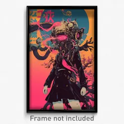Movie Art Poster - Narrow Hurricane (Psychedelic Retro Weird Film Print)