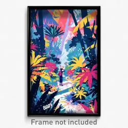 Icelandic Movie Poster - Little Balistraria (Iceland Retro Film Art Print)
