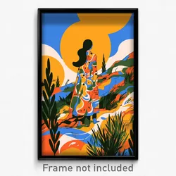 Art Poster - Gracious Middens (Psychedelic Trippy Weird 11x17 Print)