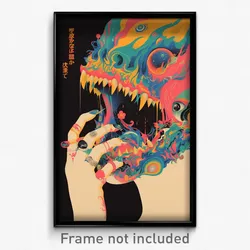 Vietnamese Movie Poster - Virtual Movie Studio (Vietnam Retro Film Art Print)