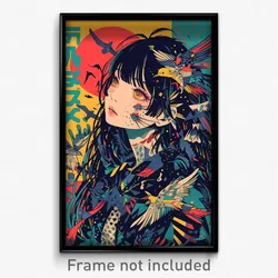 Greek Movie Poster - Girl Feeling Regret, Impeccable Petticoat (Art Print)