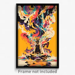 Icelandic Movie Poster - Outstanding Furth (Iceland Retro Film Art Print)